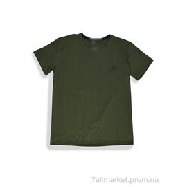 Фотография Футболка мужская Лето 819-M хакі (5 шт. р.сетка M-3XL) "Textile" недорого оптом от прямого поставщика