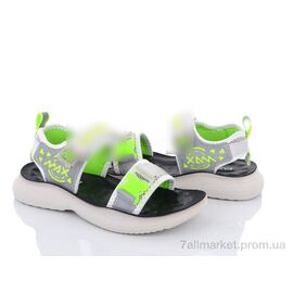 Фотография Сандалии детские летние Лето PL14(A10) grey-green (6 пар р.32-37) "Violeta" недорого оптом от прямого поставщика