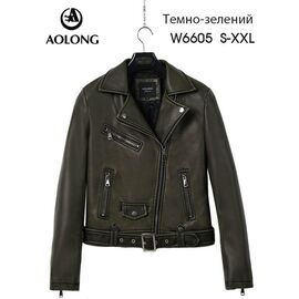 Фотография Куртка женская демисезонная W6605 khaki р.S-2XL "Immei" недорого оптом от прямого поставщика