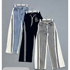 Фотография Джинсы женские P164 black р.XS-L "Phi Hung" недорого оптом от прямого поставщика