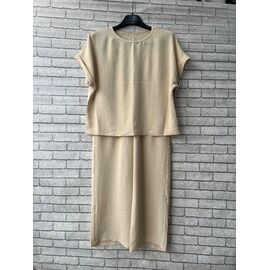 Костюм жіночий 013 beige р.42-52 "VALENTINA" недорого оптом від прямого постачальника