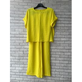 Костюм жіночий 013 yellow р.42-52 "VALENTINA" недорого оптом від прямого постачальника