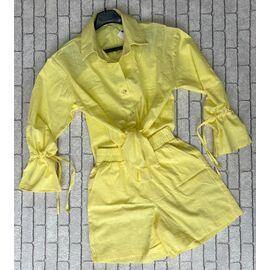 Костюм жіночий 014 yellow р.42-48 "VALENTINA" недорого оптом від прямого постачальника