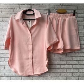 Костюм жіночий 016 pink р.42-52 "VALENTINA" недорого оптом від прямого постачальника