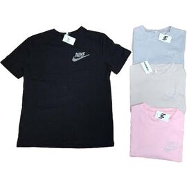 Фотография Футболка детская на девочку SV177 l.blue р.7-13 "WHITE" недорого оптом от прямого поставщика