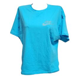 Фотография Футболка женская SV87 l.blue р.44-52 "WHITE" недорого оптом от прямого поставщика