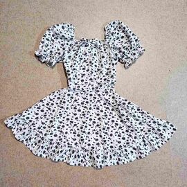 Сукня дитяча легка на дівчинку A71 white р.140-158 "Ariamo" недорого оптом від прямого постачальника