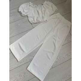 Костюм дитячий на дівчинку A55 white р.128-152 "Ariamo" недорого оптом від прямого постачальника