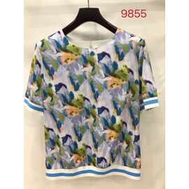 футболка жіноча 9855 grey р.52-68 "LIDA" недорого оптом від прямого постачальника