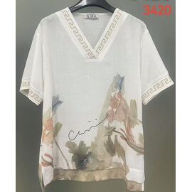 футболка жіноча 3420 white р.52-62 "LIDA" недорого оптом від прямого постачальника