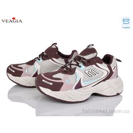 Фотография Кроссовки женские модные Весна/осень V3601-1 (6 пар р.36-40) "Veagia-ADA" недорого оптом от прямого поставщика