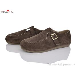 Мокасини жіночі демісезонні Весна/осінь V3376-12 (8 пар р.36-40) "Veagia-ADA" недорого оптом від прямого постачальника