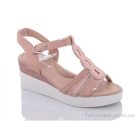 Босоніжки дитячі літні Літо 30-12 pink (8 пар р.31-36) "Favorit" недорого оптом від прямого постачальника