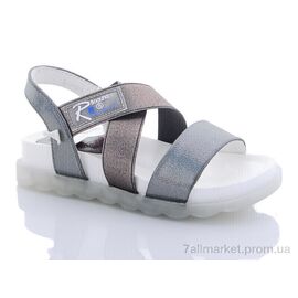 Фотография Босоножки детские летние Лето B11-201 (8 пар р.31-37) "Favorit" недорого оптом от прямого поставщика