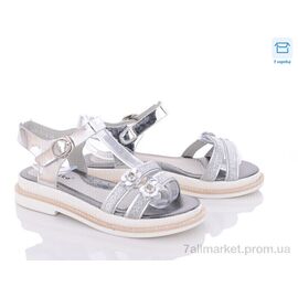 Фотография Босоножки детские летние Лето 63-41-3 (8 пар р.30-37) "Favorit" недорого оптом от прямого поставщика