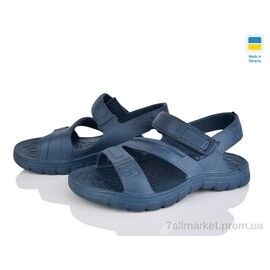 Фотография Сандалии детские летние Лето 02 підліток синій (4 пар р.32-39) "Favorit" недорого оптом от прямого поставщика