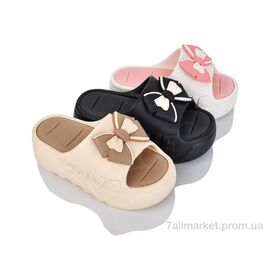 Фотография Шлепки женские облегченные Лето 8925 mix (12 пар р.36-41) "Deshman" недорого оптом от прямого поставщика