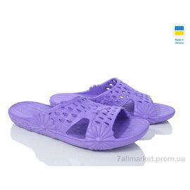 Шльопанці жіночі полегшені Літо ПЖ28 фіолет (8 пар р.37-41) "Favorit" недорого оптом від прямого постачальника