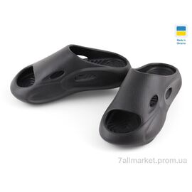 Фотография Шлепки мужские пляжные Лето DS П44 чорний (6 пар р.40-45) "Favorit" недорого оптом от прямого поставщика