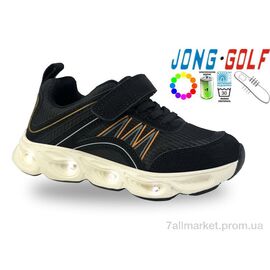Кросівки дитячі модні Весна/осінь A11652-0 LED (8 пар р.21-26) "Jong Golf" недорого оптом від прямого постачальника