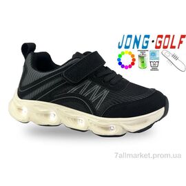 Кросівки дитячі модні Весна/осінь A11652-20 LED (8 пар р.21-26) "Jong Golf" недорого оптом від прямого постачальника