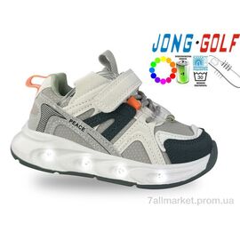 Кросівки дитячі модні Весна/осінь A11682-2 LED (8 пар р.21-26) "Jong Golf" недорого оптом від прямого постачальника