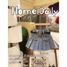 Фотография Юбка-шорты детская на девочку 8668 blue р.17-25 "Major" недорого оптом от прямого поставщика