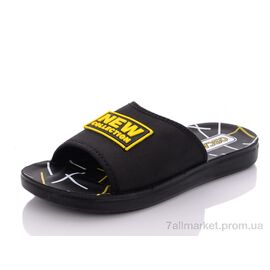 Шльопанці дитячі літні Літо 59-3 желтый (6 пар р.36-39) "Oscar" недорого оптом від прямого постачальника
