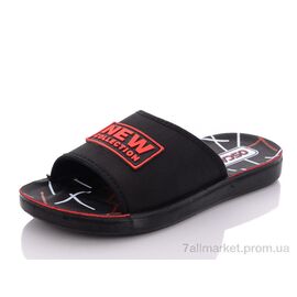 Шльопанці дитячі літні Літо 59-3 красный (6 пар р.36-39) "Oscar" недорого оптом від прямого постачальника