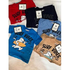 Фотография Футболка детская на мальчика ZA661 beige р.92-116 "Zayka" недорого оптом от прямого поставщика