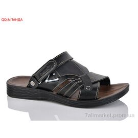 Шльопанці чоловічі пляжні Літо 751 (6 пар р.40-45) "QQ&Панда" недорого оптом від прямого постачальника