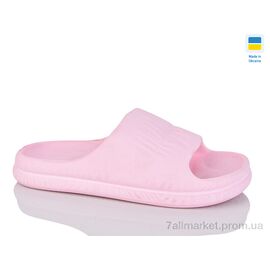 Фотография Шлепки женские облегченные Лето Крок Ж101 св.рожевий (6 пар р.36-41) "Progress" недорого оптом от прямого поставщика