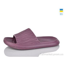 Фотография Шлепки женские облегченные Лето Олімп Ж111 марсал (8 пар р.37-40) "Progress" недорого оптом от прямого поставщика