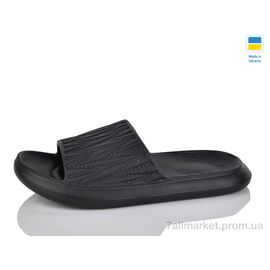 Фотография Шлепки женские облегченные Лето Олімп Ж111 чорний (8 пар р.37-40) "Progress" недорого оптом от прямого поставщика