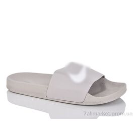 Шльопанці жіночі полегшені Літо J001-2 сірий (10 пар р.36-41) "DeMur" недорого оптом від прямого постачальника