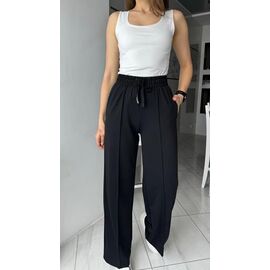 Фотография Штаны спортивные женские 1048 black р.S-XL "VICTORY" недорого оптом от прямого поставщика