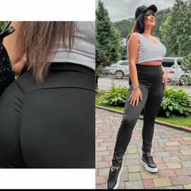 Лосини жіночі 5275 black-old-2 р.S-XL "VICTORY" недорого оптом від прямого постачальника