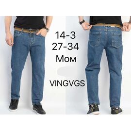 Фотография Джинсы мужские 14-3 blue р.27-34 "Vingvgs" недорого оптом от прямого поставщика