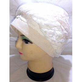 Чалма жіноча MB219 white р.56-62 "Mabi" недорого оптом від прямого постачальника