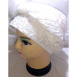 Чалма жіноча MB220 white р.56-62 "Mabi" недорого оптом від прямого постачальника