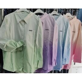 Сорочка жіноча літня LR188 l.blue р.one size "Lora" недорого оптом від прямого постачальника