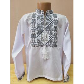 Фотография Вышиванка детская на мальчика LM73 white р.122-176 "Limerense" недорого оптом от прямого поставщика