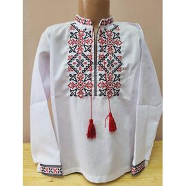 Фотография Вышиванка детская на мальчика LM84 white р.152-176 "Limerense" недорого оптом от прямого поставщика