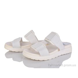 Шльопанці жіночі полегшені Літо H789 white (8 пар р.39-43) "Summer shoes" недорого оптом від прямого постачальника