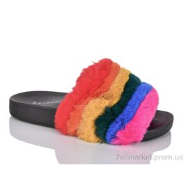 Шльопанці жіночі полегшені Літо 40269 мікс (18 пар р.36-41) "DeMur" недорого оптом від прямого постачальника