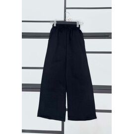 Штани дитячі на дівчинку K84 black р.134-158 "Kosmy" недорого оптом від прямого постачальника