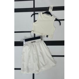 Костюм дитячий на дівчинку K77 white р.128-152 "Kosmy" недорого оптом від прямого постачальника