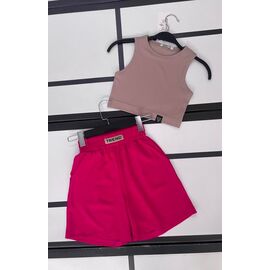 Костюм дитячий на дівчинку K81 fuchsia р.128-152 "Kosmy" недорого оптом від прямого постачальника