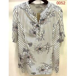 Сорочка жіноча літня 0052 white р.50-60 "LIDA" недорого оптом від прямого постачальника