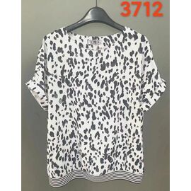 футболка жіноча 3712 white р.52-62 "LIDA" недорого оптом від прямого постачальника